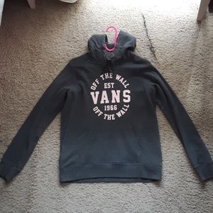 Vans dark gray hoodie